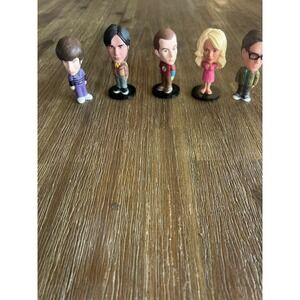 The Big Bang Theory Bobblehead Set Sheldon Leonard Penny Raj Howard 5 Figures